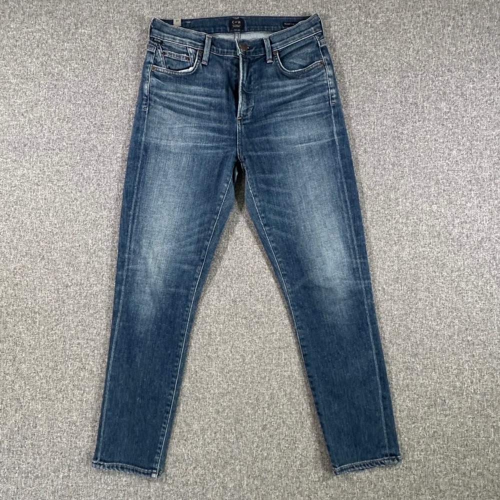 Citizens of Humanity Rocket Crop High Rise Skinny Jeans Blue Size 27 USA Denim